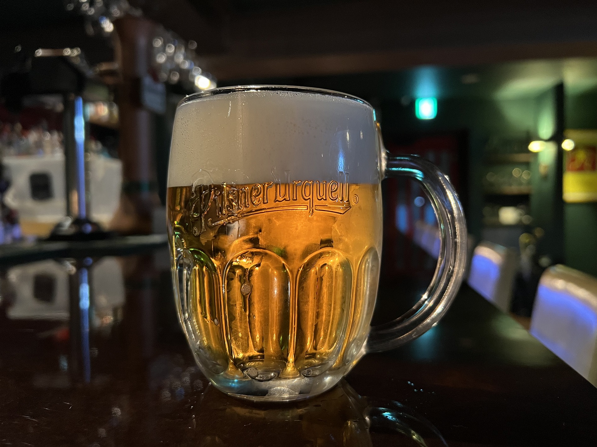 ビールの様子